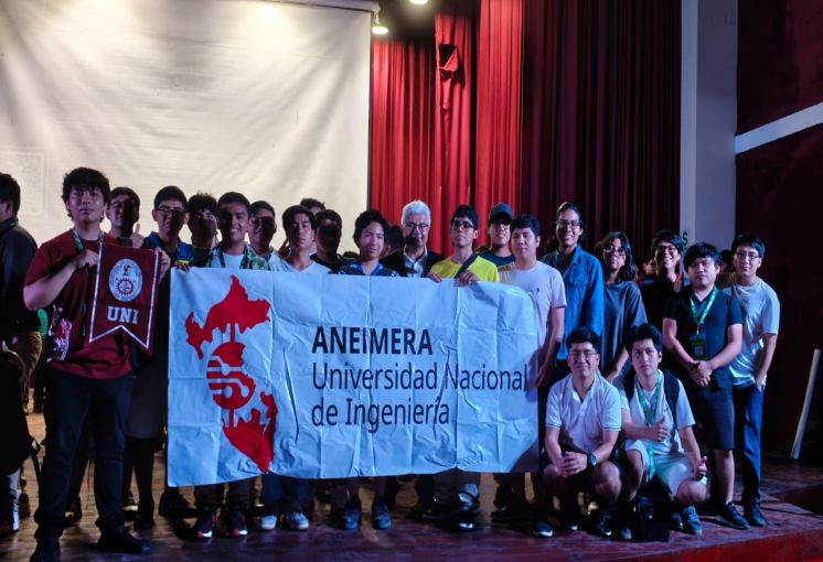 Delegaci&oacute;n de 80 estudiantes de la UNI participa en congreso nacional y exposicion internacional en Pucallpa