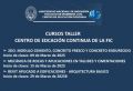 Cursos Taller que dicta el Centro de Educación Continua de la FIC | Marzo 2025