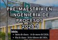 UNIDAD DE POSGRADO DE LA FIQT: PRE-MAESTRIA VIRTUAL de la MAESTRIA EN INGENIER&Iacute;A DE PROCESOS 2026-1 | INICIO: 14 de enero del 2026.