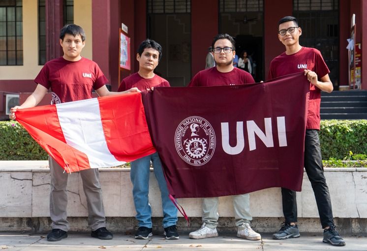 Estudiantes de la UNI triunfan en concurso internacional con proyecto de hidr&oacute;geno gris