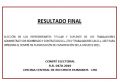 RESULTADO FINAL DE ELECCIÓN DE LOS REPRESENTANTES DE LOS TRABAJADORES ADMINISTRATIVOS PARA INTEGRAR EL COMITÉ DE PLANIFICACIÓN DE CAPACITACIÓN DE LA UNI 2019-2021