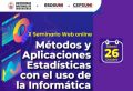 INVITACIÓN X Seminario Web 2024: Métodos y Aplicaciones Estadísticas con el uso de la Informática - 26 de octubre