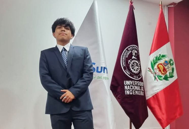Estudiante de la UNI fue admitido a programa de doble titulaci&oacute;n en T&eacute;l&eacute;com Paris y continuar&aacute; estudios en Francia