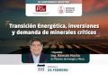 Patronato UNI: Invitación a la Conferencia Magistral: “Transición Energética, inversiones y demanda de minerales críticos” | 26 de Febrero