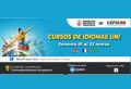 CURSOS DE IDIOMAS UNI DEL 01 AL 22 MARZO