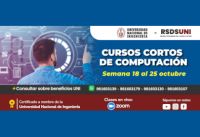 CURSOS DE COMPUTACIÓN DEL 18 AL 25 DE OCTUBRE