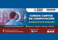 CURSOS DE COMPUTACIÓN DEL 01 AL 13 DE SETIEMBRE