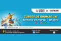 RSDS Centro de Idiomas UNI / Cursos de idiomas UNI - semana 23 marzo - 20 abril