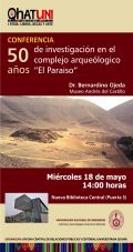 50 años de investigación en el complejo arqueológico &quot;El Paraiso&quot;