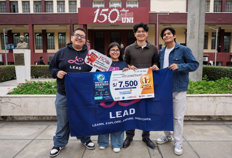 Estudiantes de la UNI obtuvieron el primer lugar en hackathon organizada por ESAN, OIM y KOICA