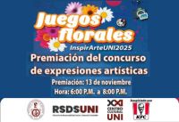Unidad de Centro Cultural de la Universidad Nacional de Ingeniería invita a la Premiación de los Juegos Florales “Inspirarte” | Fecha 13 de Noviembre