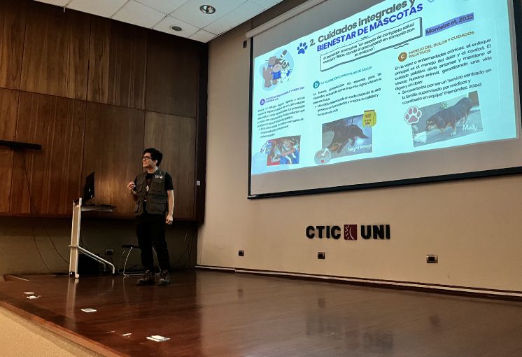 Charla sobre bienestar animal promovi&oacute; la tenencia responsable y el respeto por las mascotas en la UNI