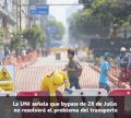 La UNI señala que bypass de 28 de Julio no resolverá el problema del transporte