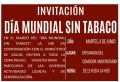 INVITACIÓN DÍA MUNDIAL SIN TABACO