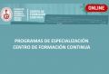 PROGRAMAS DE ESPECIALIZACI&Oacute;N DE CENTRO DE FORMACI&Oacute;N CONTINUA DE LA FIEECS | inicios marzo y abril 2026
