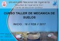 Curso Taller de Mecánica de Suelos