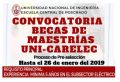 CONVOCATORIA: BECAS DE MAESTRÍAS UNI - CARELEC - PROCESO DE PRE-SELECCIÓN HASTA EL 26 DE ENERO DEL 2019