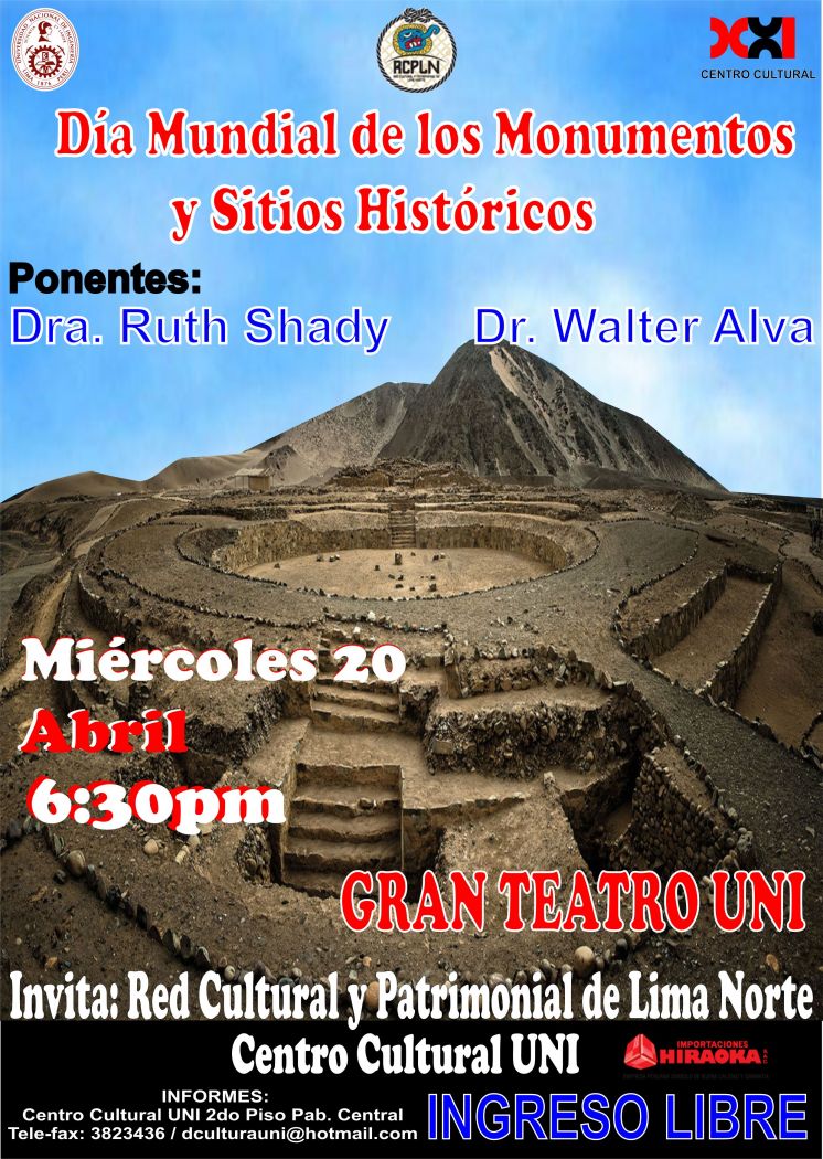 Conferencia: Día Mundial de los Monumentos y Sitios Históricos