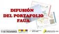 DIFUSIÓN DEL PORTAFOLIO FAUA