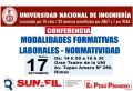 CONFERENCIA  “MODALIDADES FORMATIVAS LABORALES - NORMATIVIDAD”