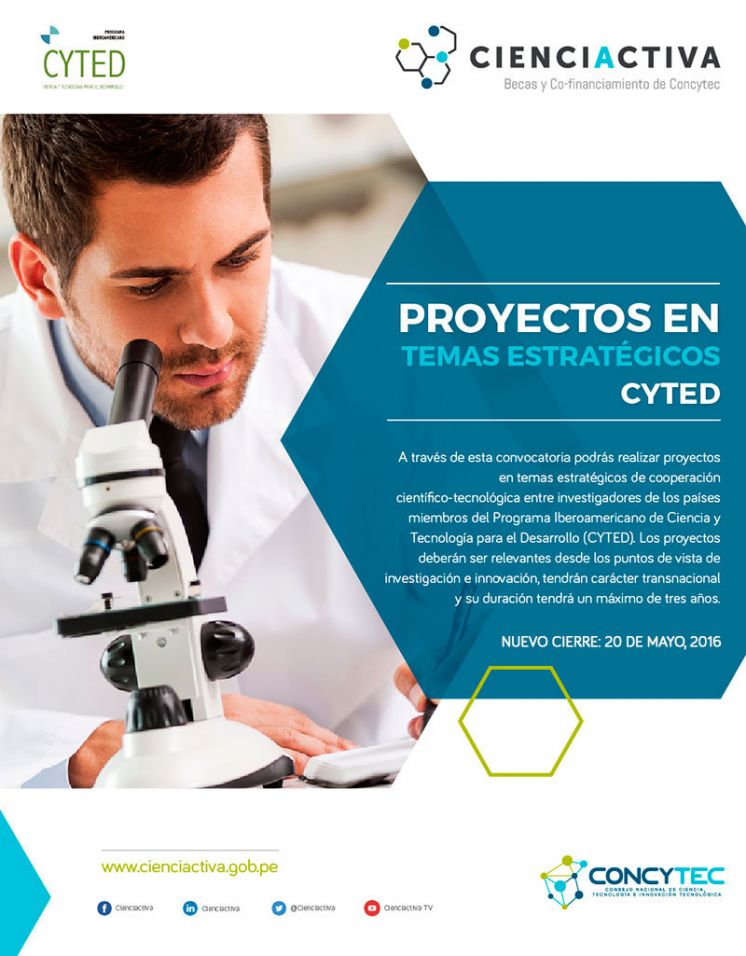 Proyectos en Temas Estratégicos - CYTED