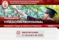 Comisi&oacute;n de Grados y T&iacute;tulos de la FIM: PROGRAMA DE TITULACI&Oacute;N PROFESIONAL, Modalidad de Trabajo de Suficiencia Profesional 2026-1 | Inicio 31 de Enero | Inscripciones abiertas