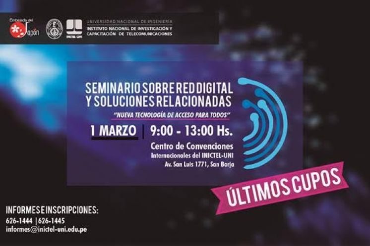 Seminario sobre Red Digital y Soluciones Relacionadas