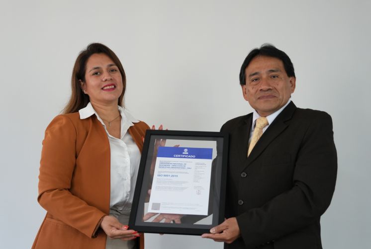 UNI recibi&oacute; certificaci&oacute;n ISO 9001:2015 por su gesti&oacute;n de calidad en Bienestar Universitario