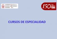 Cursos de Especialidad  2026-I que ofrece la Unidad de Posgrado de la Facultad de Ingenier&iacute;a Ambiental- FIA de la UNI | Inicios Mayo 2026