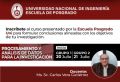 ESCUELA DE POSGRADO UNI PRESENTA EL CURSO: &ldquo;PROCESAMIENTO Y &Aacute;NALISIS DE DATOS PARA LA INVESTIGACI&Oacute;N&rdquo; | INICIOS 20 Y 21 DE JULIO