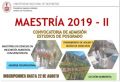 POSGRADO FIA: PROCESO DE ADMISIÓN DE MAESTRÍA 2019-II