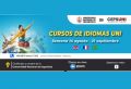 (CEPS - UNI) / Cursos de idiomas UNI - semana 14 agosto - 21 septiembre