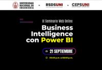 CEPS: Invitación: IX Seminario Web 2024: ? Business Intelligence con Power Bi - 21 de Septiembre