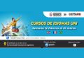 CURSOS DE IDIOMAS UNI DEL 12 FEBRERO AL 01 MARZO