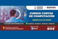 CURSOS DE COMPUTACIÓN DEL 18 AL 25 DE AGOSTO