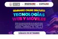 &iexcl;Seminario online gratuito! - TECNOLOG&Iacute;AS WEB Y M&Oacute;VILES | FECHA: 06 DE SETIEMBRE
