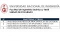 Maestrías y Doctorado que dicta la Unidad de Posgrado de la FIQT | Inscripciones abiertas 2025-2