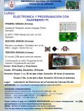 CURSO: ELECTRÓNICA Y PROGRAMACIÓN CON RASPBERRY PI