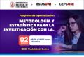 (CEPS - UNI) / Metodolog&iacute;a y Estad&iacute;stica para la Investigaci&oacute;n con I.A. | Inicio 02 de Marzo