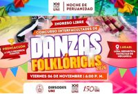 Concurso Interfacultades de Danzas Folkl&oacute;ricas 2026 - Noche de Peruanidad a realizarse en la Losa deportiva de la Facultad de Ingenier&iacute;a Mec&aacute;nica, 06 de noviembre.