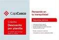 Primera Campa&ntilde;a Informativa de la Caja Municipal de Ahorro y Cr&eacute;dito - CAJA CUSCO dirigida al personal administrativo y docente de la UNI | Fechas 21,26 y 28 de Agosto