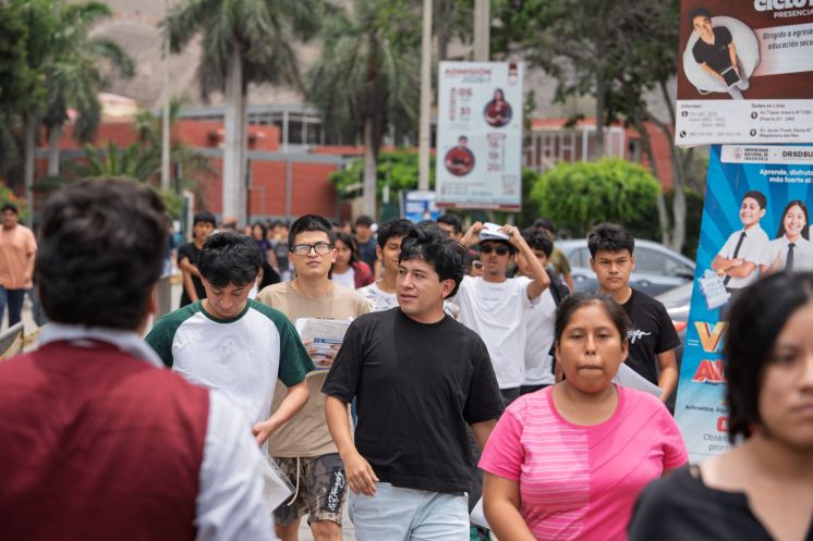 Postulantes rinden exigente prueba de Ciencias en tercera fase del proceso de admisi&oacute;n 2026-I de la Universidad Nacional de Ingenier&iacute;a