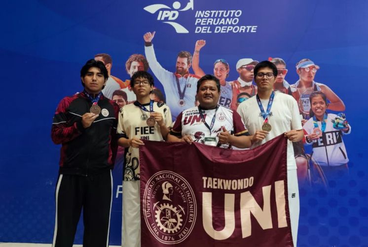 Deportistas de la UNI destacaron en Universiada Lima 2026 con medallas en cinco disciplinas