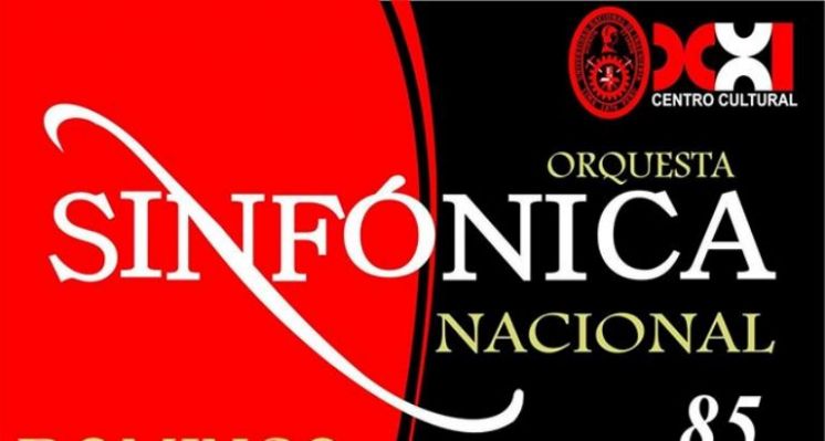 Presentación de la Orquesta Sinfónica Nacional en el Gran Teatro de la UNI