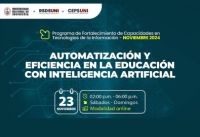 RSDS UNI / Automatización y Eficiencia en la Educación con Inteligencia Artificial _ 23 noviembre