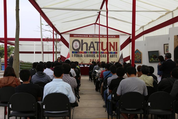 SE INAUGURÓ LA I FERIA DE LIBROS, BECAS Y ARTE - QHATUNI