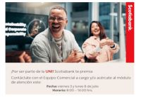 Campa&ntilde;a de promoci&oacute;n de cr&eacute;ditos del &ldquo;BANCO SCOTIABANK&rdquo; dirigida al personal administrativo y docente de la UNI | Fechas 03 y 06 de Julio