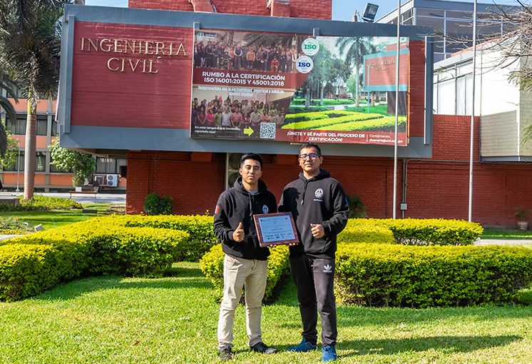 Estudiantes de la UNI lograron el segundo puesto en competencia internacional de concreto