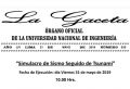 LA GACETA N° 035: “Simulacro de Sismo Seguido de Tsunami&quot; - Fecha de Ejecución 31 de Mayo del 2019