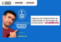 RSDS UNI / Cursos especializados - Cronograma mes de Noviembre